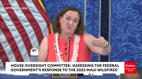 ‘How Many Applications Have You Received?’: Porter Asks Official About SBA Support After Maui Fires