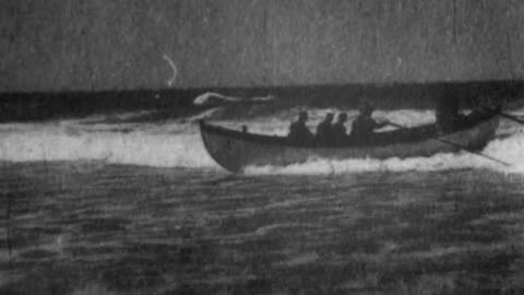 Return Of Lifeboat (1897 Original Black & White Film)