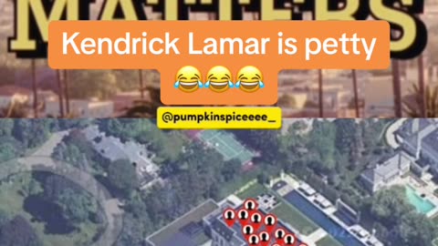 Kendrick Lamar Is petty 😂😂😂