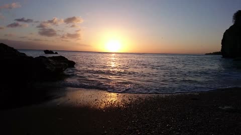 Waves Crashing To The Shore