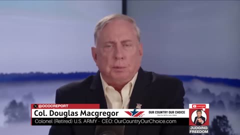 Col. Douglas Macgregor: Washington is in fear of the Israeli Lobby