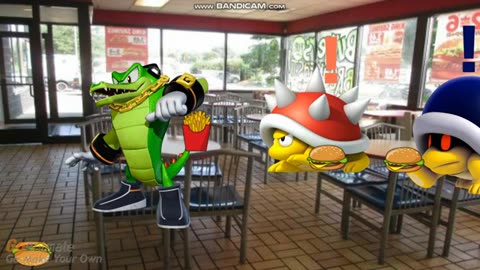 Shadow Doopliss Starts a Food Fight at Burger King/Grounded