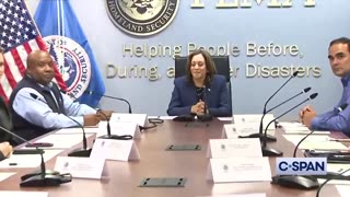 Kamala goes Full Biden, refusing to take questions on the botched hurricane response