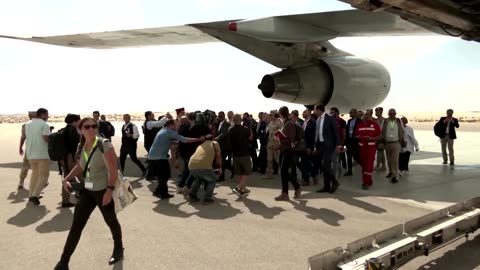 UN chief arrives at Arish, pushing for Gaza aid