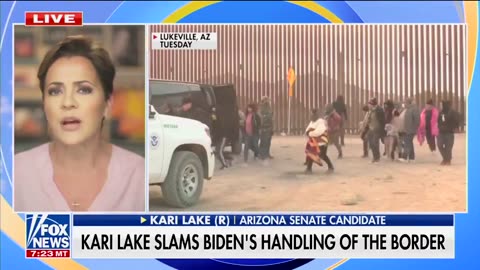 Kari Lake Rips Katie Hobbs & The Biden Regime's Border Crisis Flipping