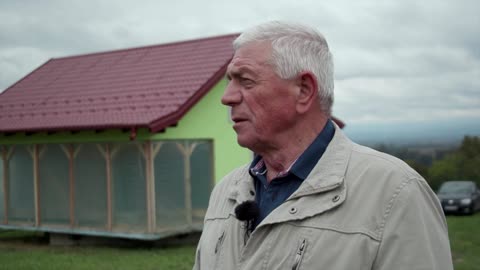 Bosnian man builds rotating house after wife complains about stale views