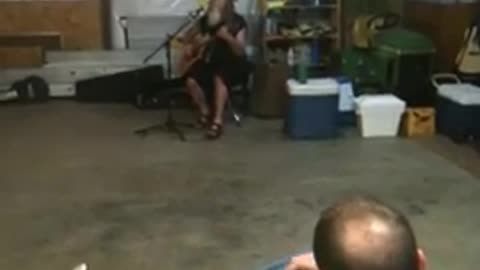 Ben West plays at the Crawfish Boil and Clara Roast 1