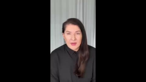 Marina Abramovic | Marina Speaks About Russian / Ukraine Conflict