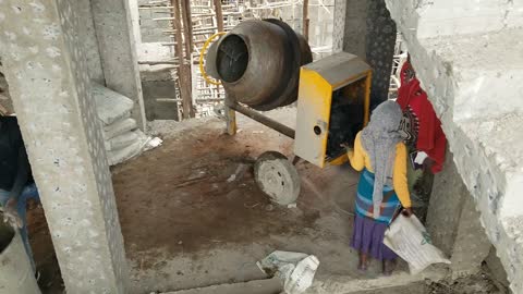 How to mix cement mortar with cement ratio of 1:4