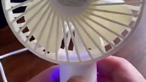 Not working handheld fan