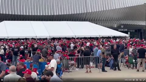 🚨WOW! HÀNG CHỤC NGÀN NGƯỜI ĐANG XẾP HÀNG Ở NEW YORK CHỜ TỔNG THỐNG TRUMP!