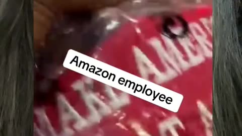 Amazon employee - Hiding MAGA hats