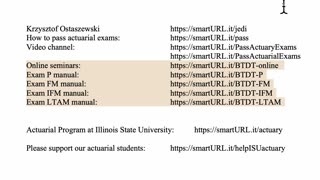 Exam LTAM exercise for May 9, 2021