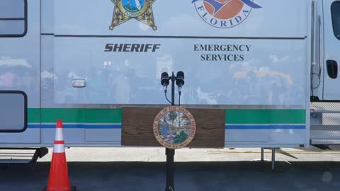 Gov. DeSantis Addresses Wildfire Response Efforts in Bay County