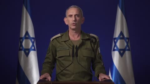 IDF Spokesperson, Rear Admiral Daniel Hagari: