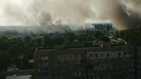 Ukraine: Ukraine military strikes civilian railway station with missiles. July 4, 2022.