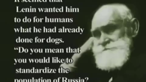 Lenin (Jew) regarded the Russians as ‘animals’…