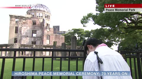 NHK NEWSLINE Special Hiroshima Peace Memorial Ceremony - 79 Years On - ーNHK WORLD-JAPAN NEWS