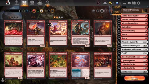 Magic the Gathering Arena: Watch me duel Pro. players in the Ranked format, Match 2 out of 3