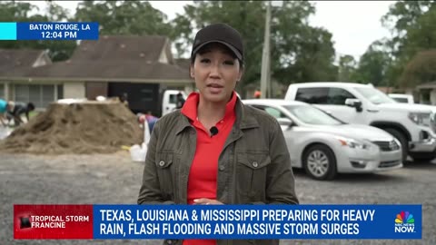 Louisiana prepares emergency supplies as Francine approaches