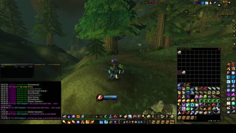 Turtle Wow - Herbalism - Hyjal and Winterspring Black Lotus route - 1 found