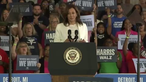 Kamala Harris scolds anti-Israel hecklers in MI- ‘If you want Donald Trump to win, then say that’