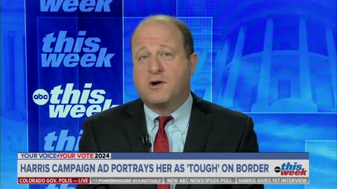 Dem Gov Flip-Flops On Live TV Over Harris 'Supporting' Southern Border Wall