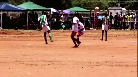 funny football in africa