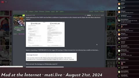 Rekieta pre-omnibus thoughts - Mad at the Internet (August 20, 2024)