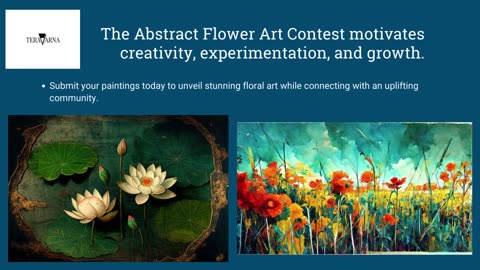 Express Your Blossoming Creativity in the Abstract Flower Art Competition