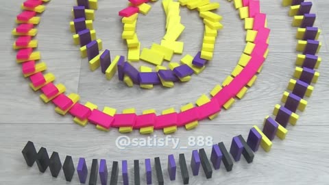 Satisfy Domino Effect Spiral