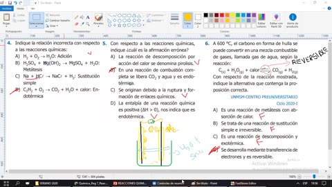 PAMER SEMESTRAL ESCOLAR 2022 | Semana 07 | Química