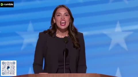 AOC GOES INSANE DURING DNC SPEECH