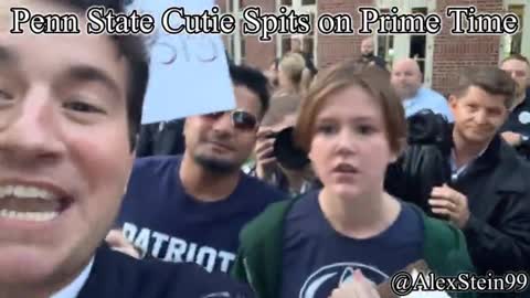 Penn State Protestor Gets Big Mad After Spitting on Alex Stein Proves Ineffective