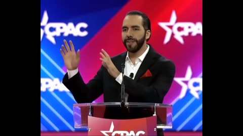 DISCURSO DEL PRESIDENTE NAYIB BUKELE EN WASHINGTON DC CEPAC