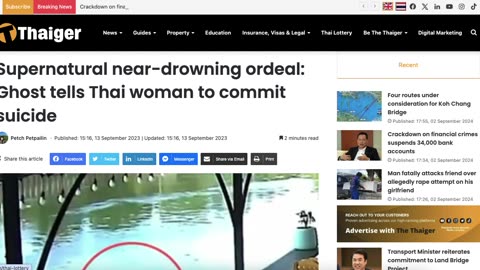 Jason W Chan's Take - Freedom Fighter: Supernatural drowning: Ghost tells woman to commit suicide