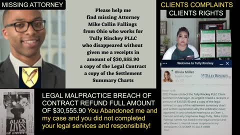 President BBM / Supreme Court / Mike C. Fallings / Tully Rinckey PLLC / Austin Texas / Client Complaints / Refund $30,555.90