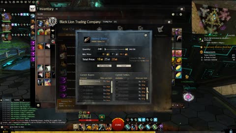 Gw2 - How to Make More Money When Clearing Your Material Storage