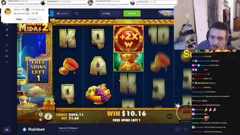 bossmanjack gets his bonus scammed by rainbet,do not play on here,finding another website im serious