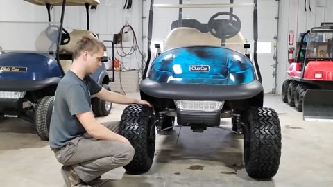 Part 3 Front End Alignment on a Golf Cart