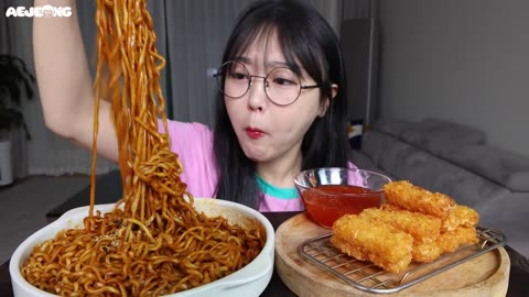 mukbang korean food #127