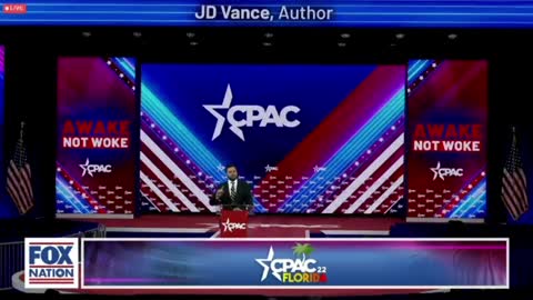 JD Vance at CPAC 2022