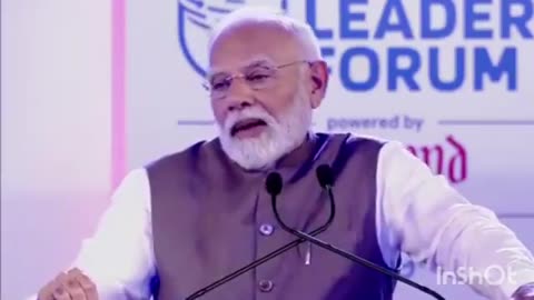 India PM Shri Narendra Modi Speaking At WORLD LEADER FORUM 2024