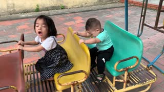 Seasick babies look extremely funny