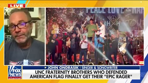 UNC frat rewarded with 'epic rager' after defending American flag