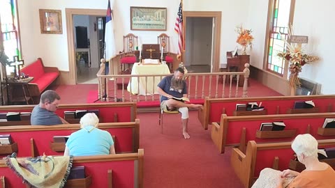 Vernon Chapel Bible Study (Luke Ch.5-7) led by Steven Dixon 9/18/2024