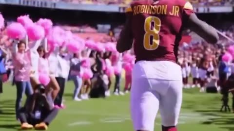 Brian Robinson running out of the tunnel to "Many Men" six weeks after being shot twice in the leg