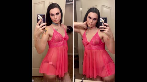 Trans Girl Enjoying Herself In Cute Little Dresses | Scarlett Anastasia (Zex)