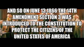 14TH AMENDMENT SECTION 3