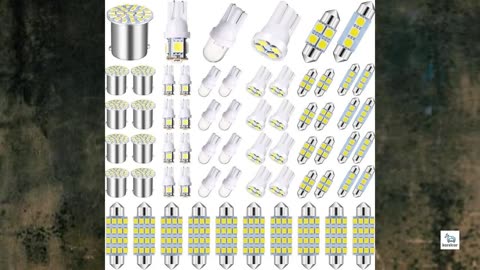 Review - 70 Pieces LED Car Bulb Kit Interior Car Lights